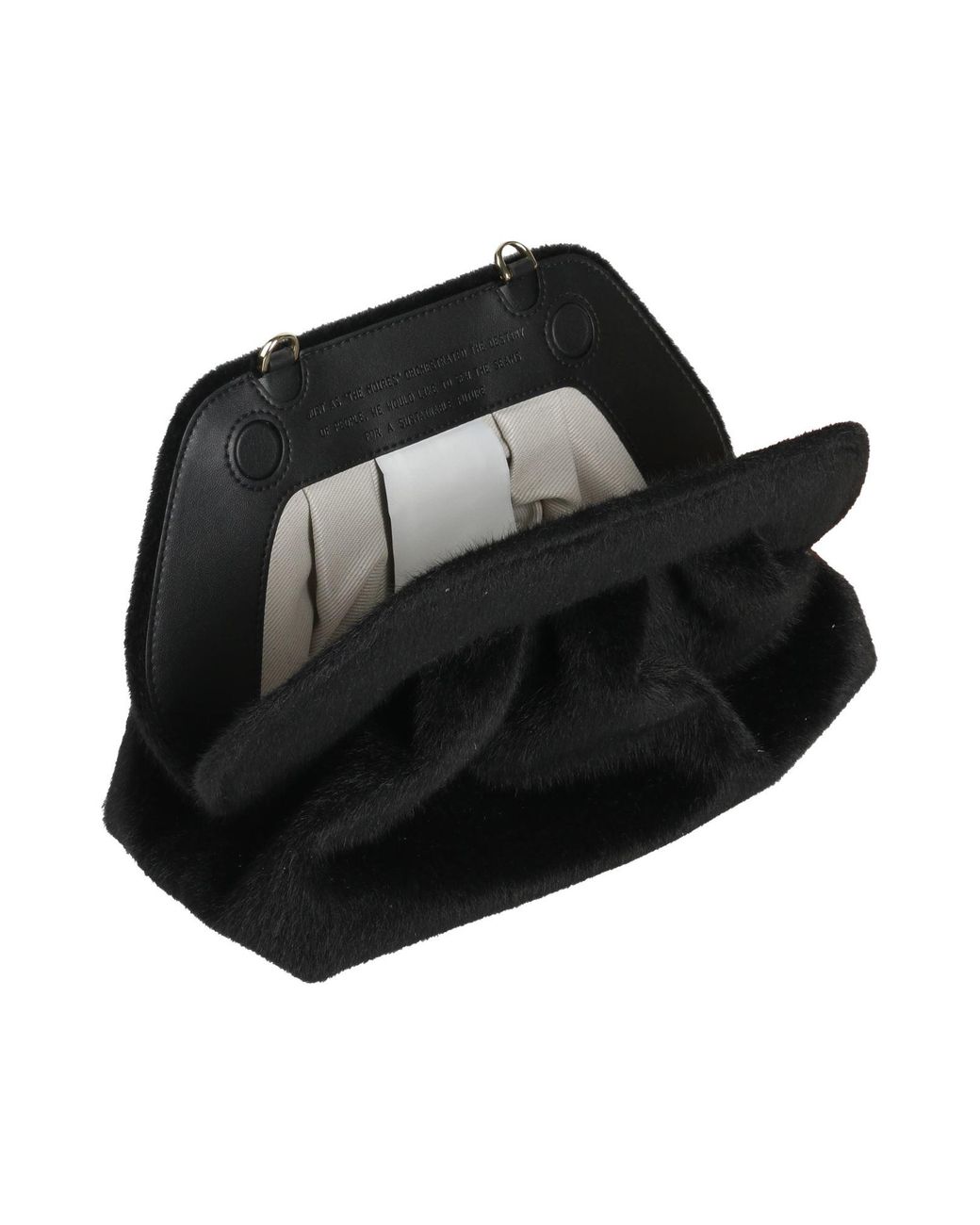 THEMOIRÈ Black Clutch