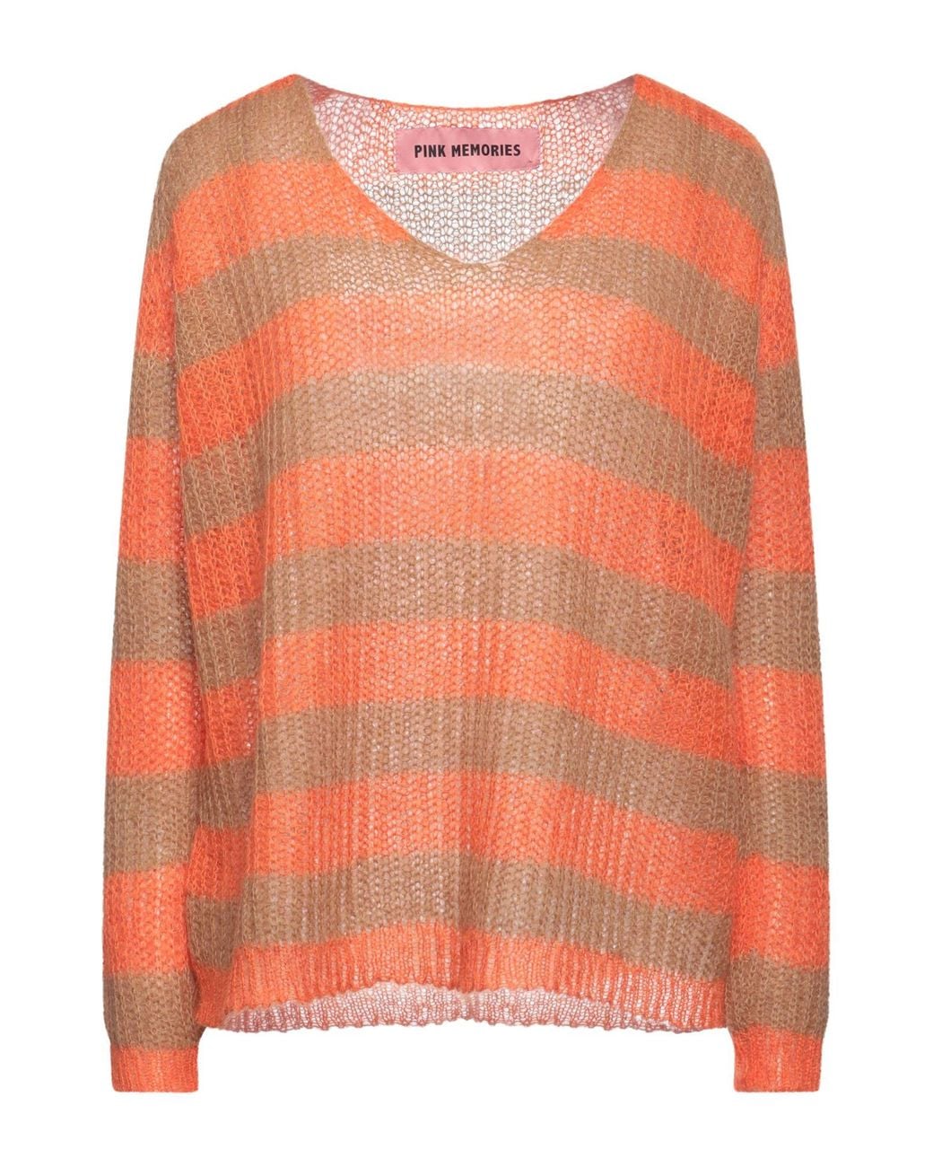 Pullover Pink Memories en coloris Orange