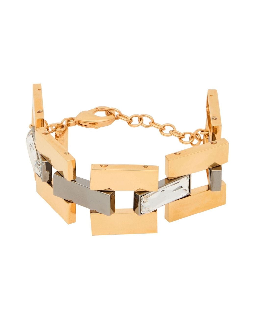 Alberta Ferretti Metallic Bracelet Metal