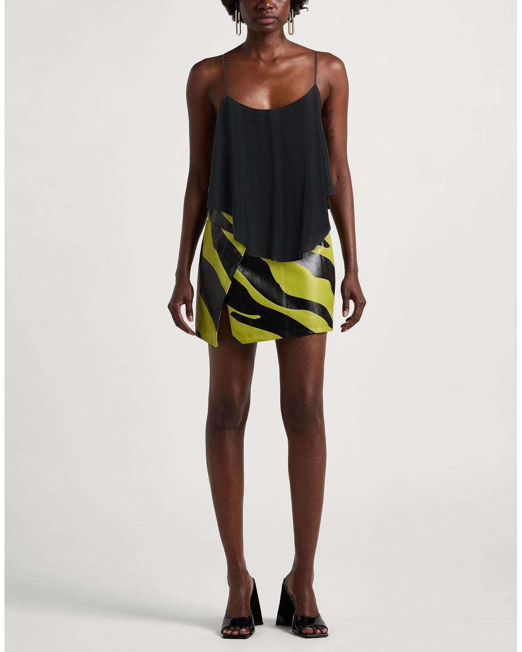 Top Semicouture de color Black