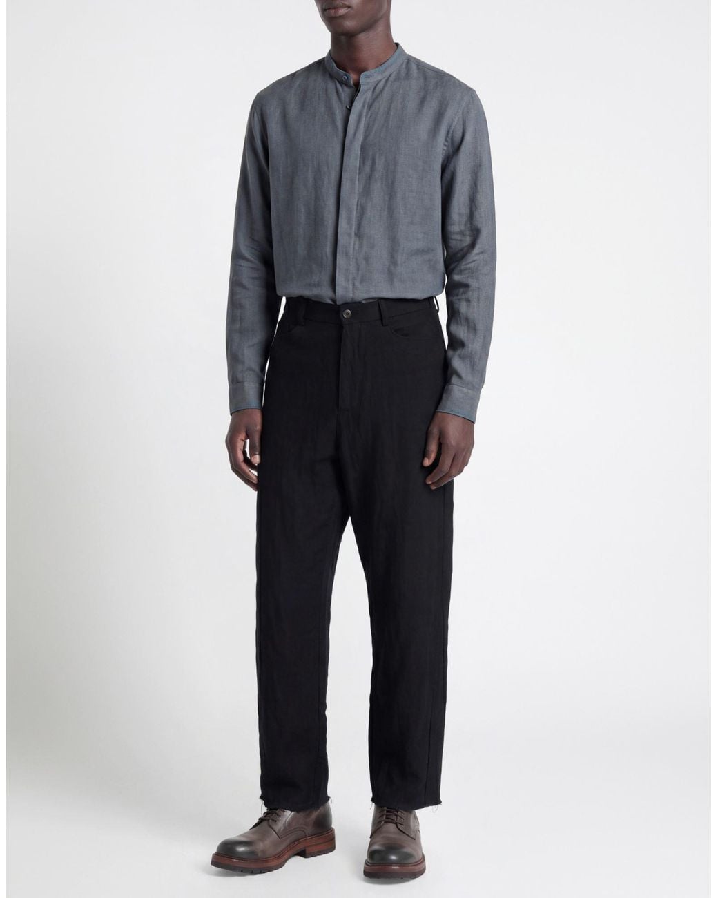 Masnada Black Pants for men