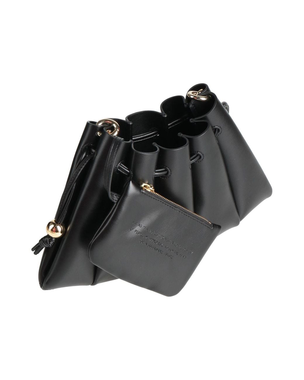 THEMOIRÈ Black Cross-Body Bag