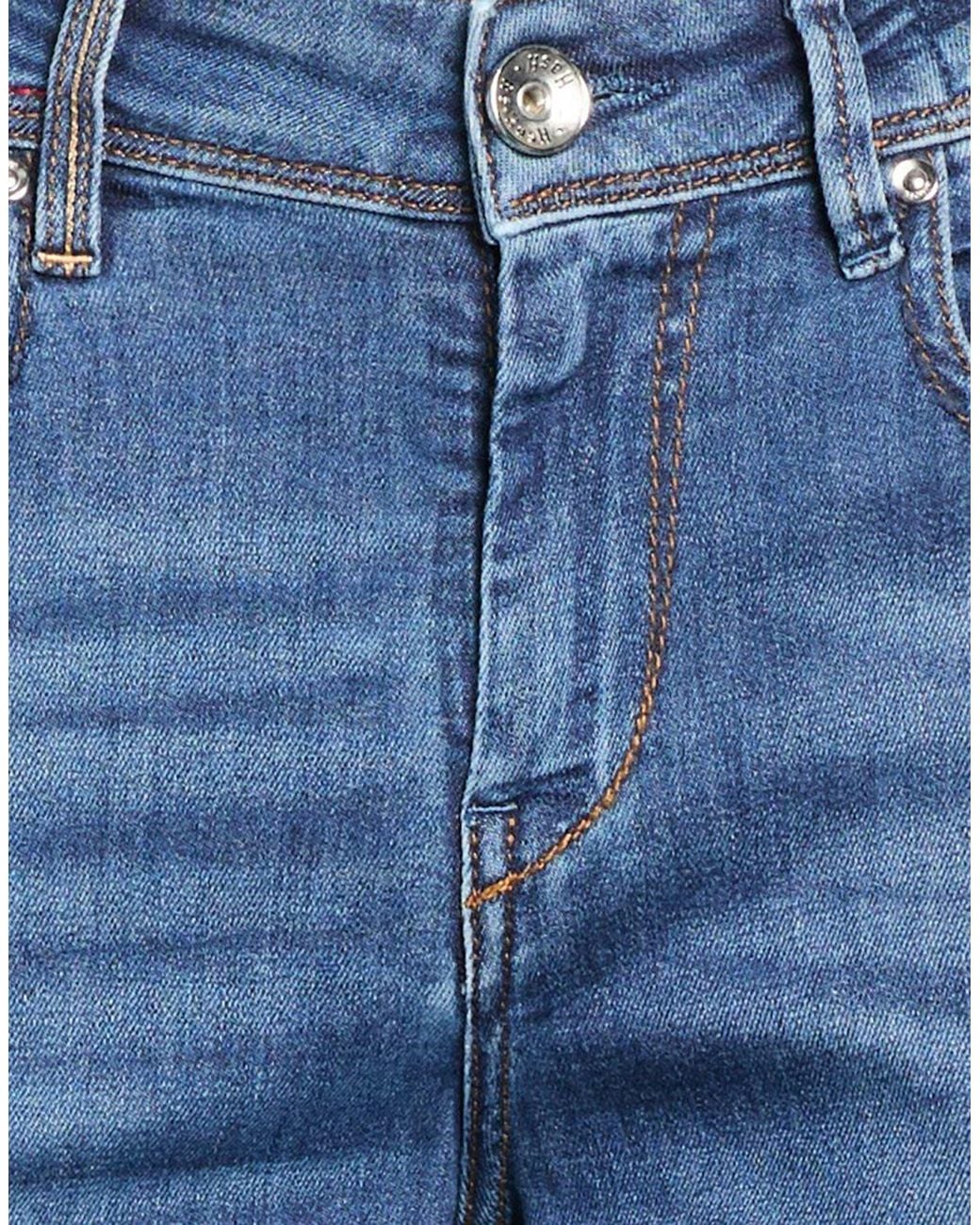 RE_HASH Blue Jeans Cotton, Elastomultiester, Elastane for men