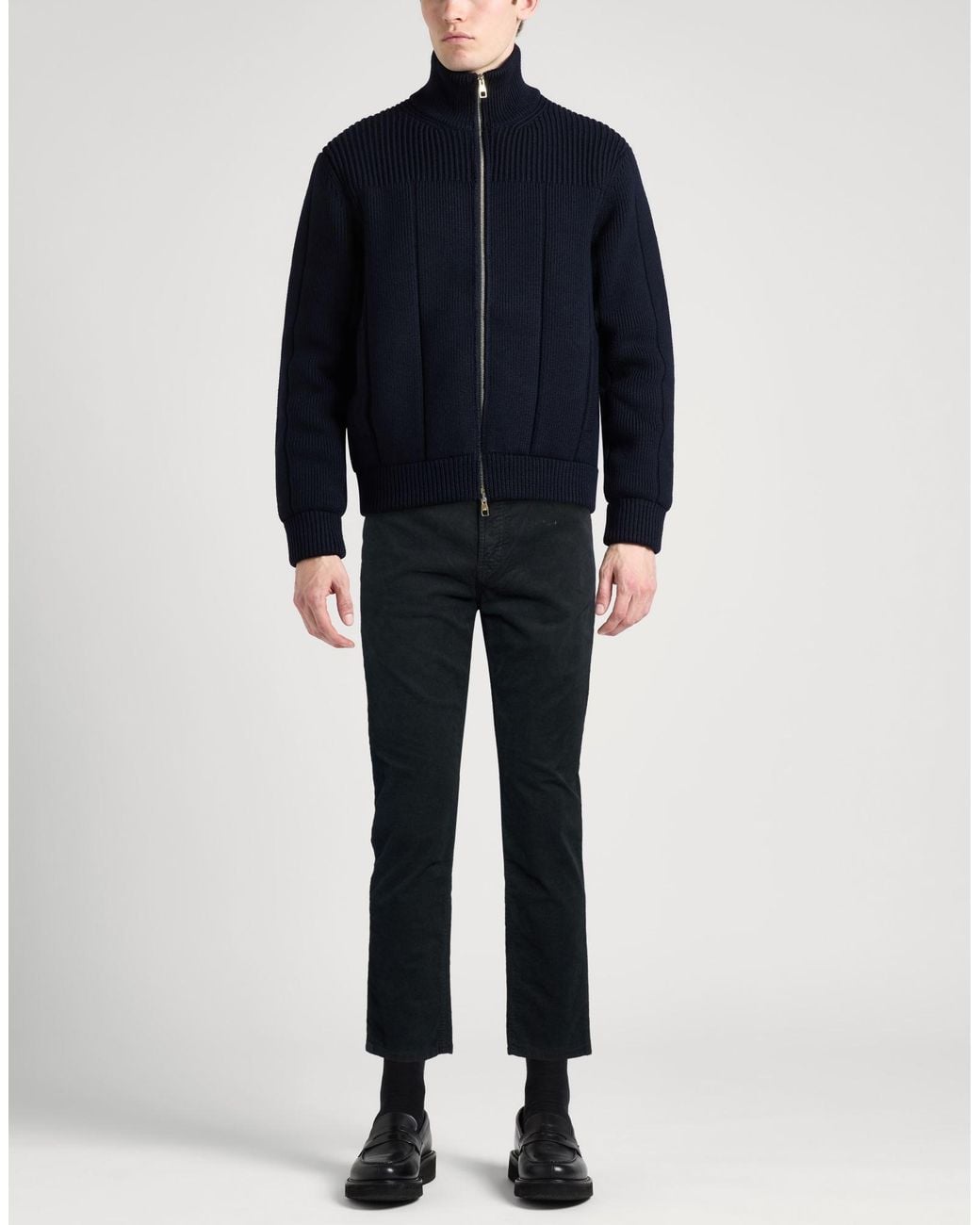 Department 5 Blue Pants Cotton, Elastane for men