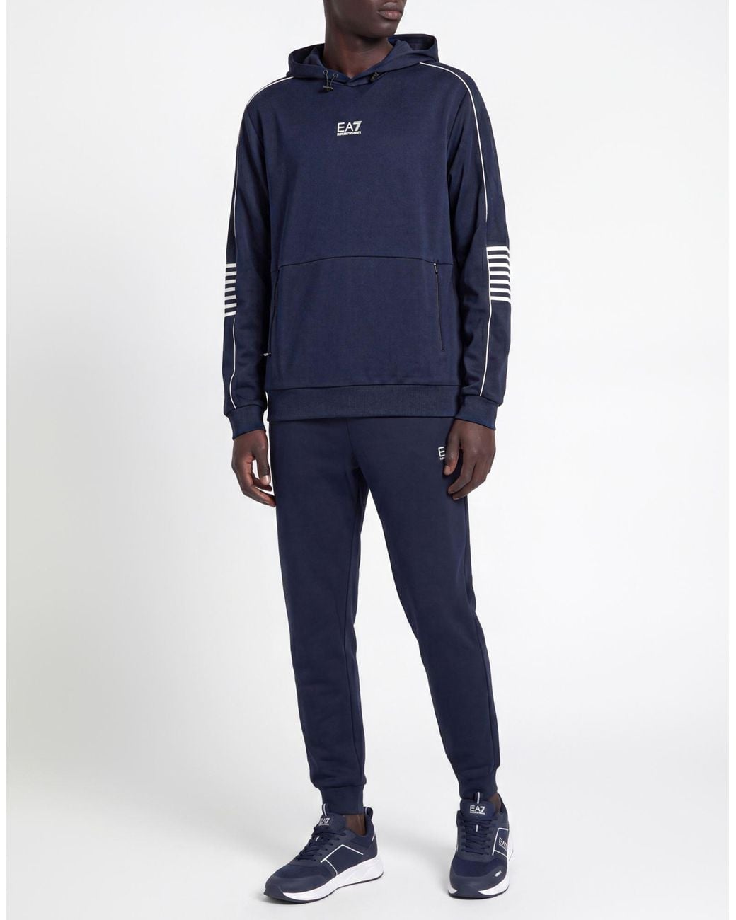 EA7 Blue Sweatshirt for men