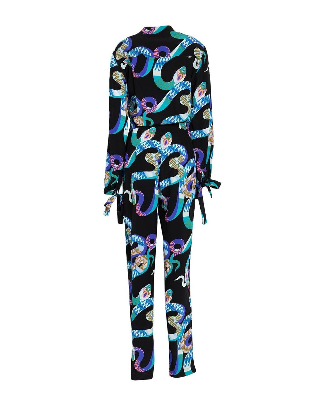 MSGM Blue Jumpsuit Polyester