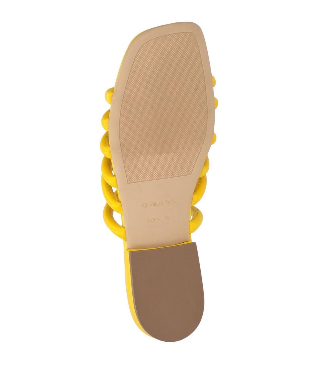 Sergio Rossi Yellow Sandals