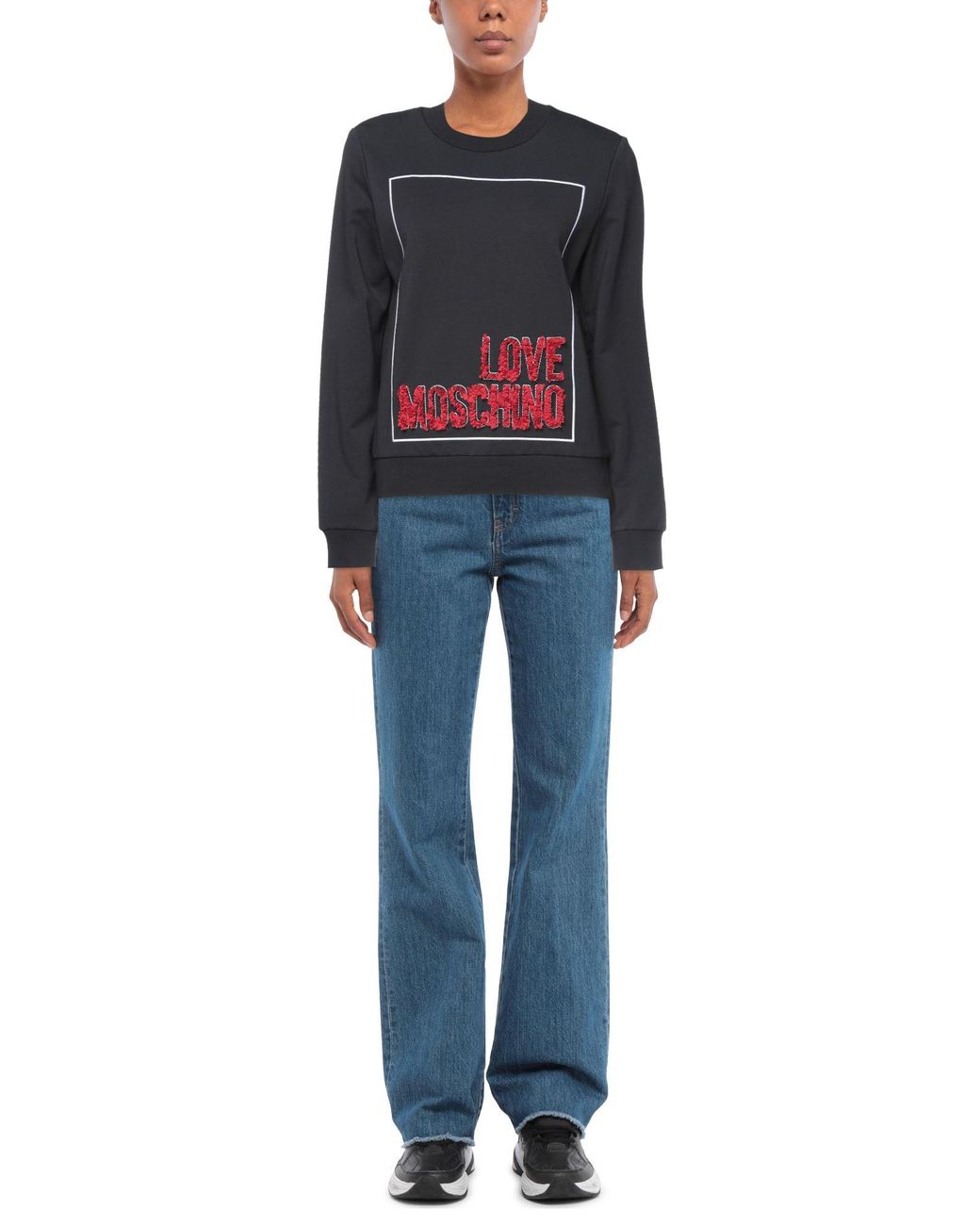 Love Moschino Black Sweatshirt