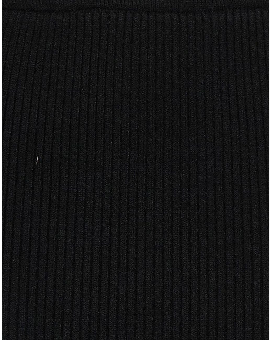 Haveone Black Mini Skirts