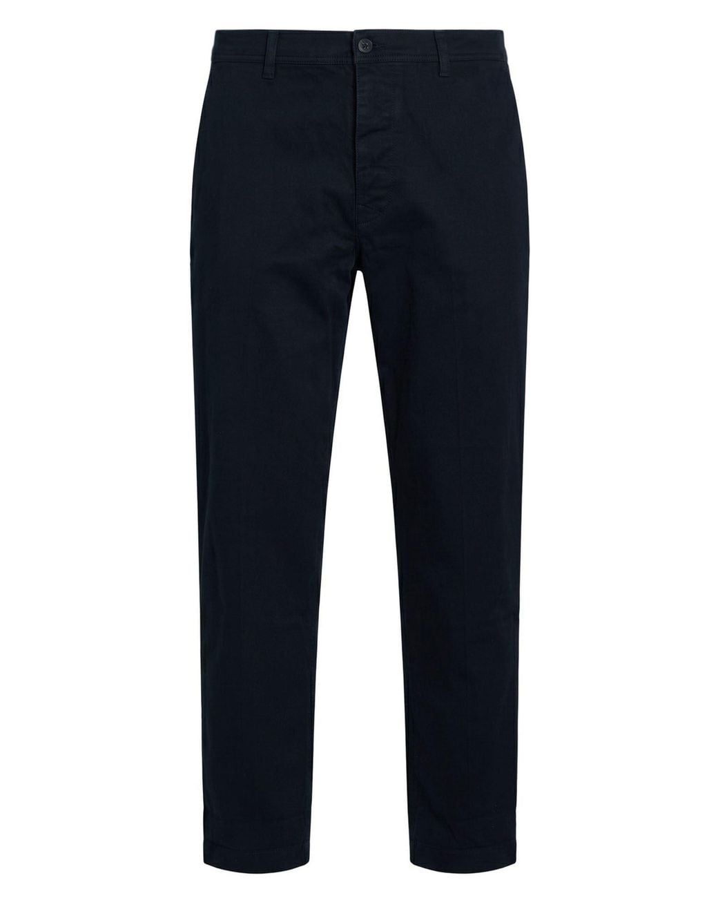 Brian Dales Blue Midnight Pants Cotton, Elastane for men