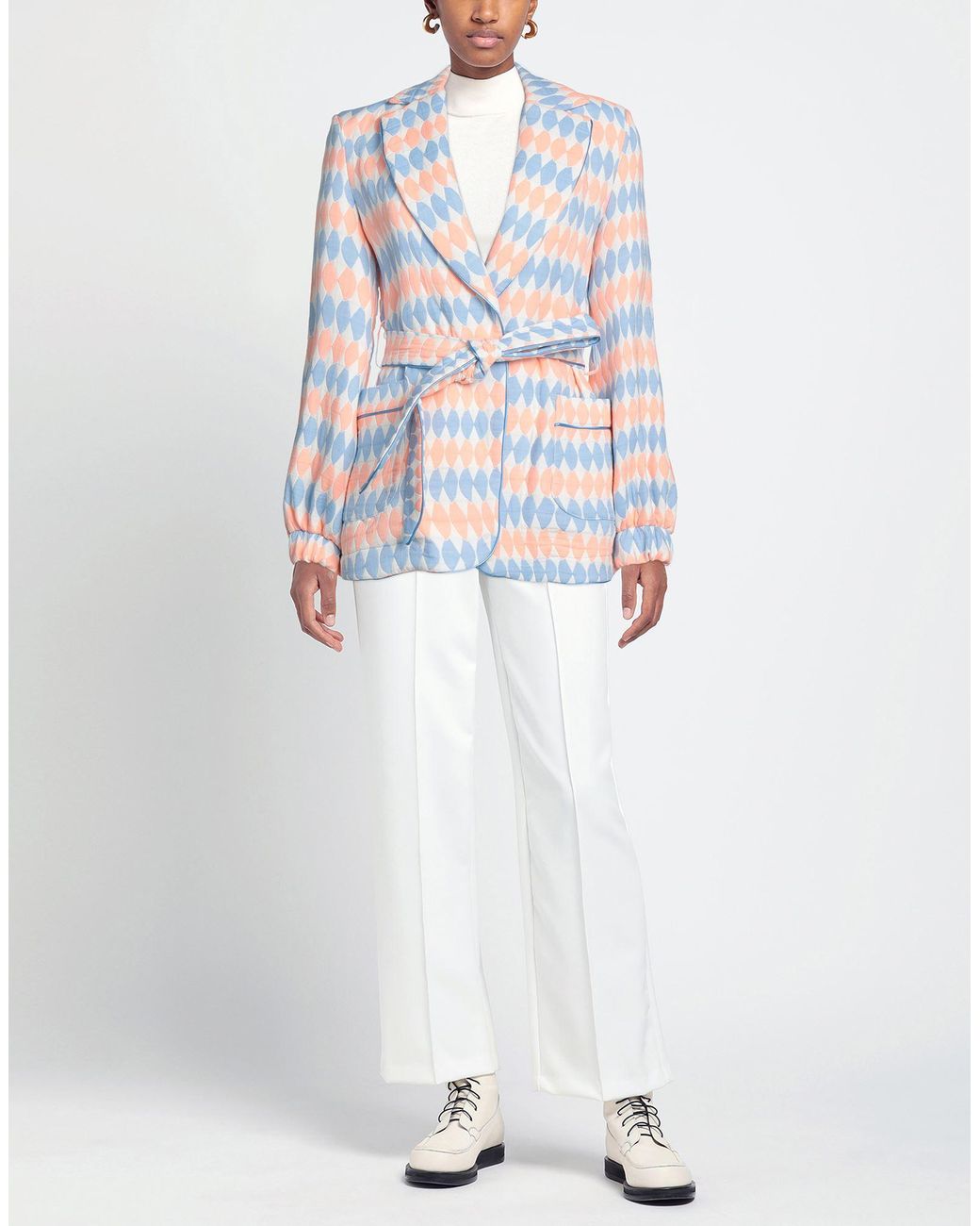 Motel Blue Suit Jacket