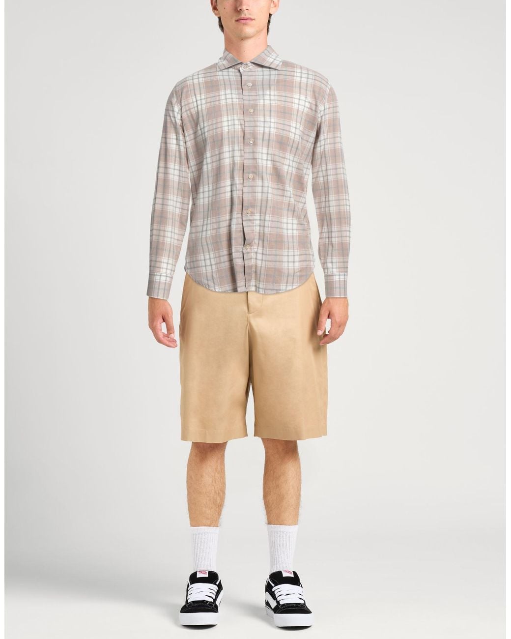 Eleventy White Platinum Shirt Cotton for men