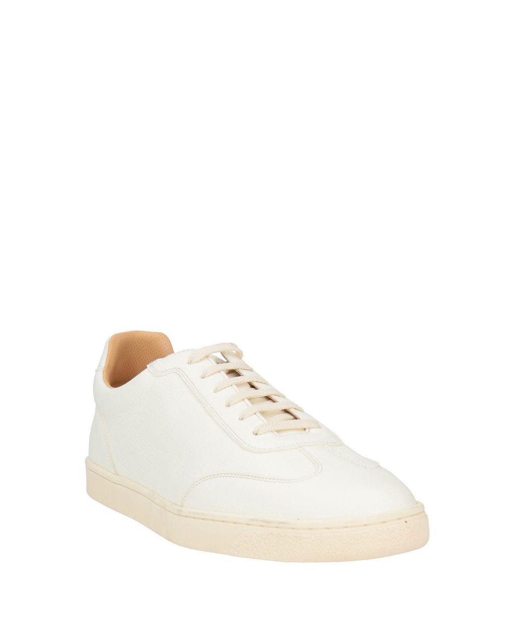 Brunello Cucinelli White Sneakers Leather for men