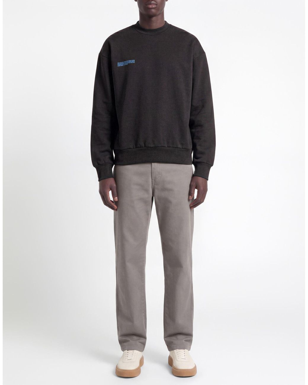 PANGAIA Blue Sweatshirt Organic Cotton for men