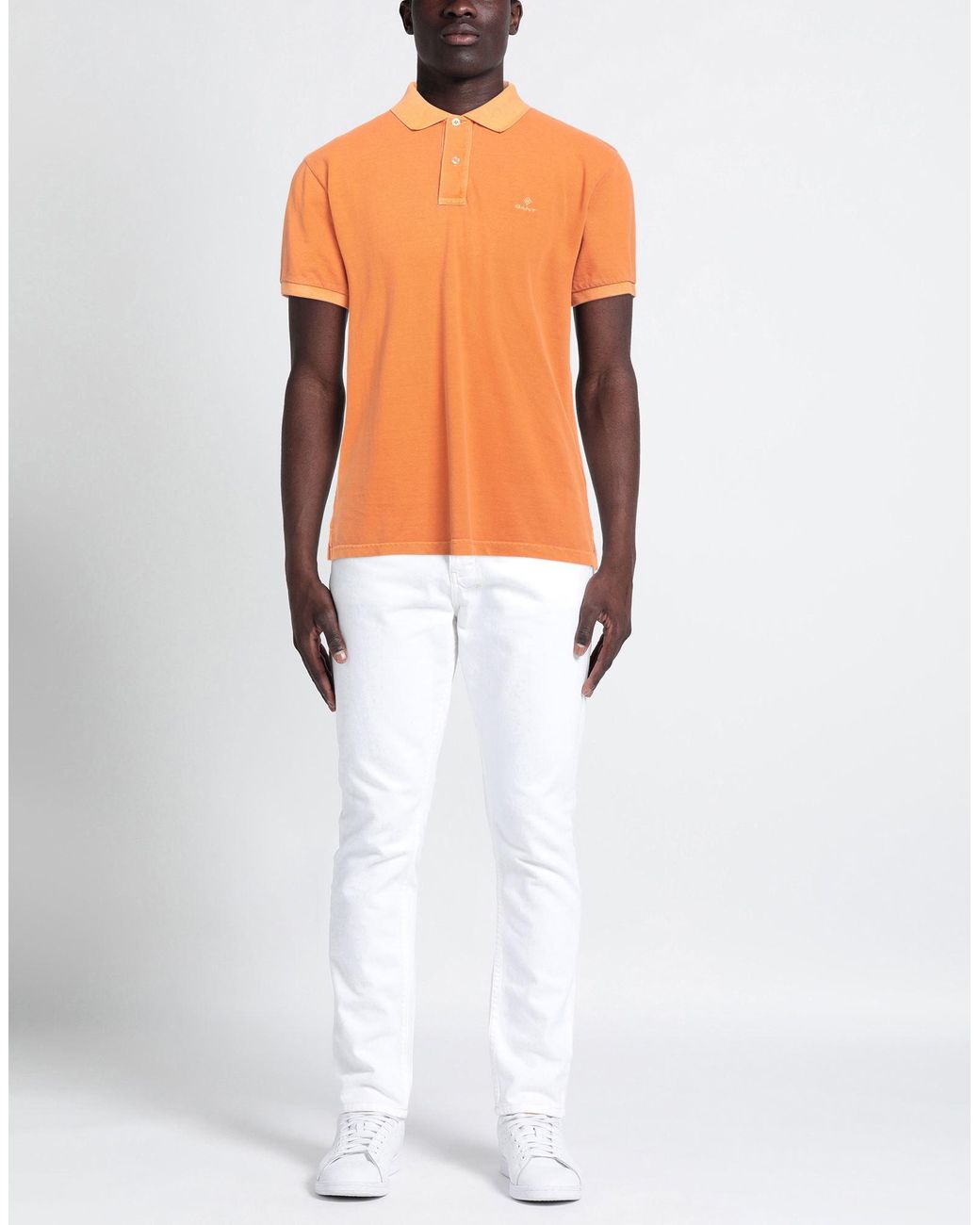 Gant Orange Polo Shirt for men