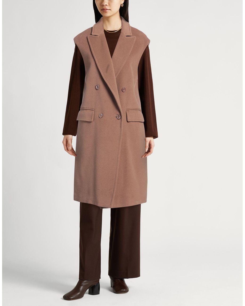 Abrigo Herno de color Brown