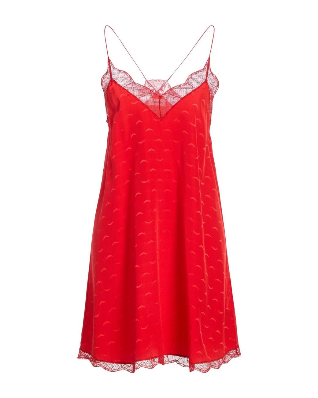 Zadig & Voltaire Red Mini Dress