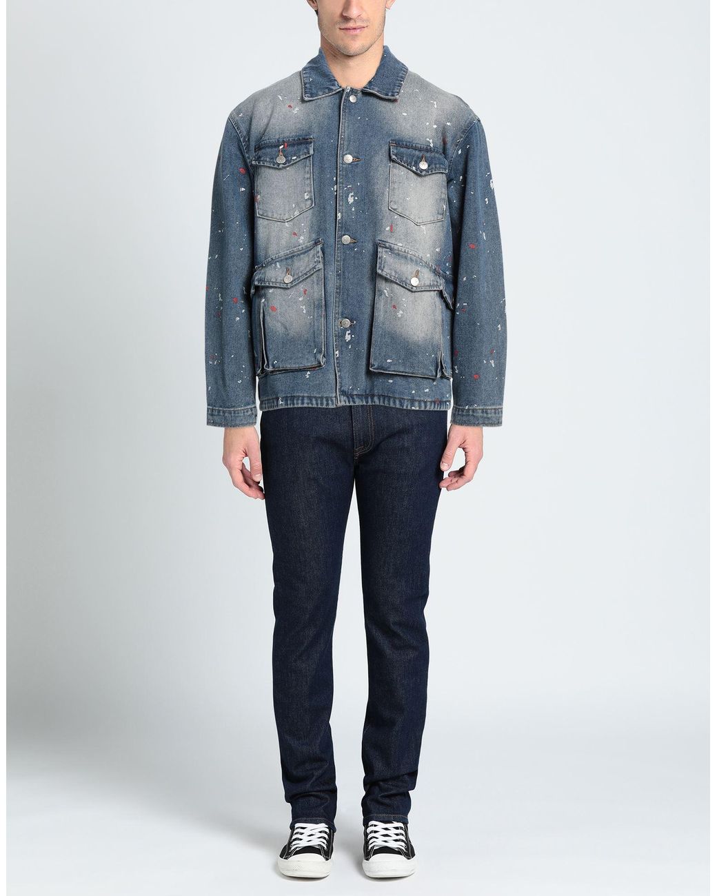 BBCICECREAM Blue Denim Outerwear for men