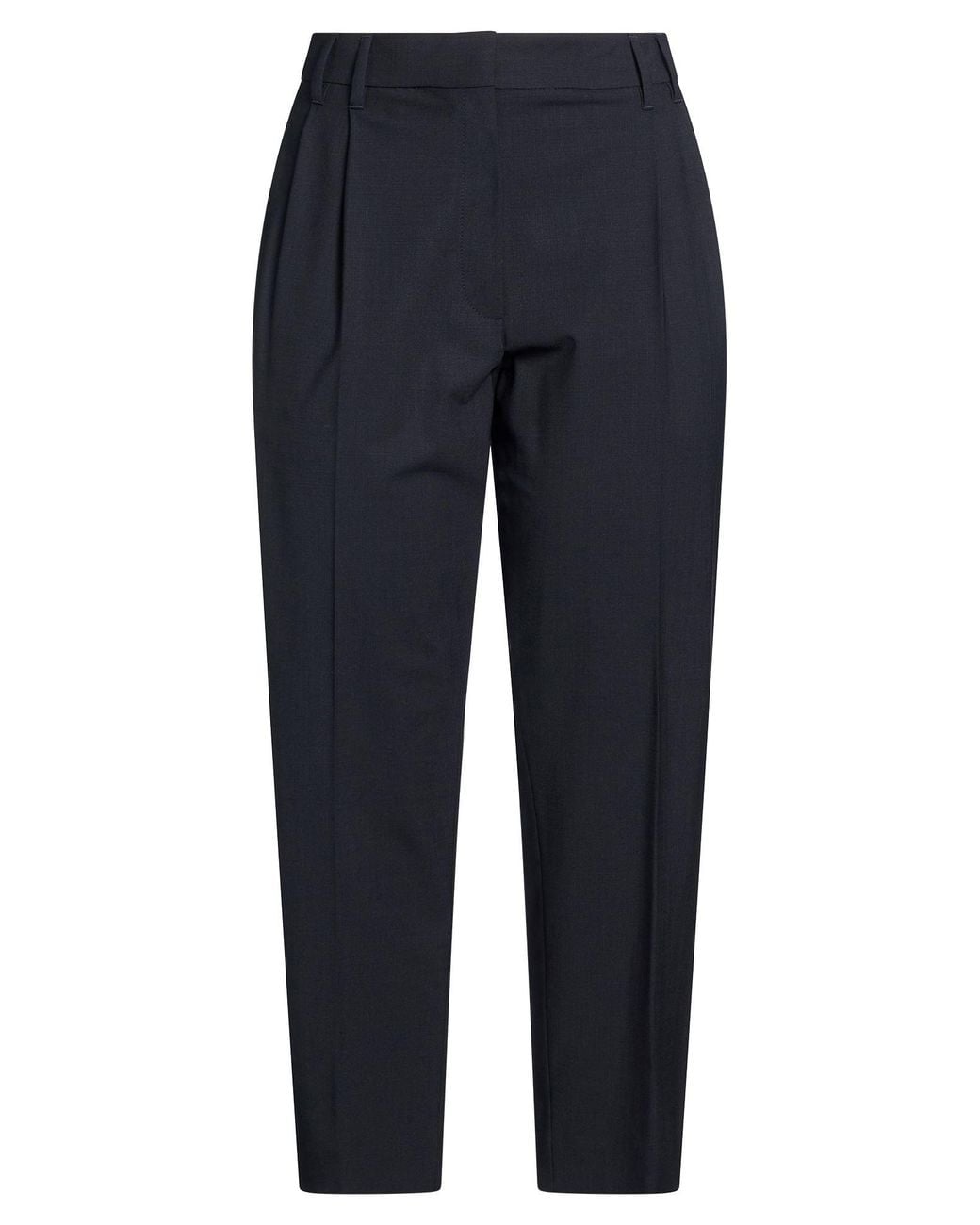 Brunello Cucinelli Blue Pants Virgin Wool, Polyamide, Elastane