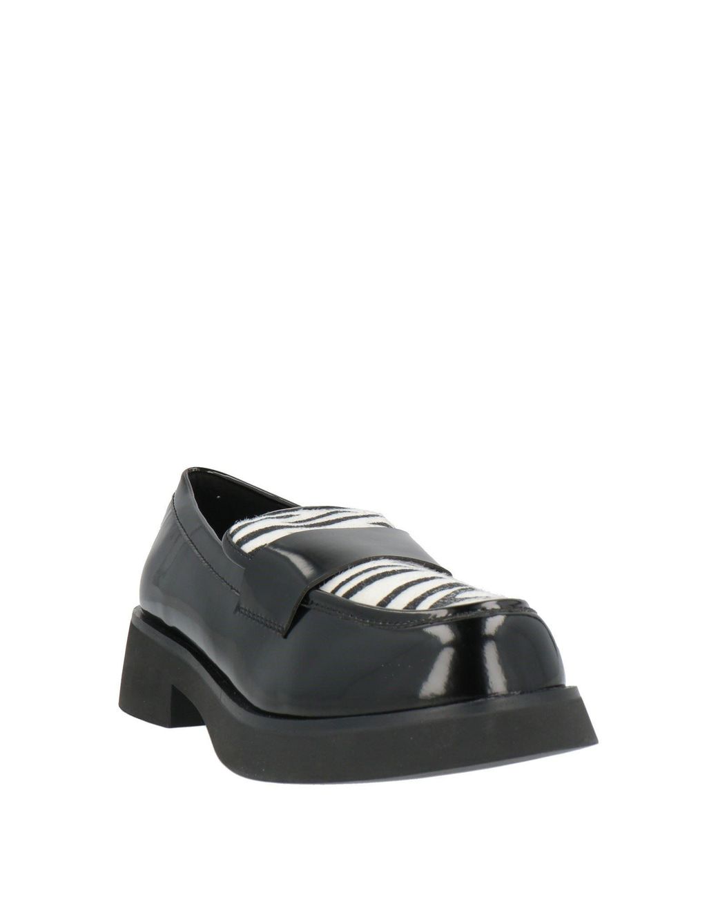 Tosca Blu Black Loafers Textile Fibers