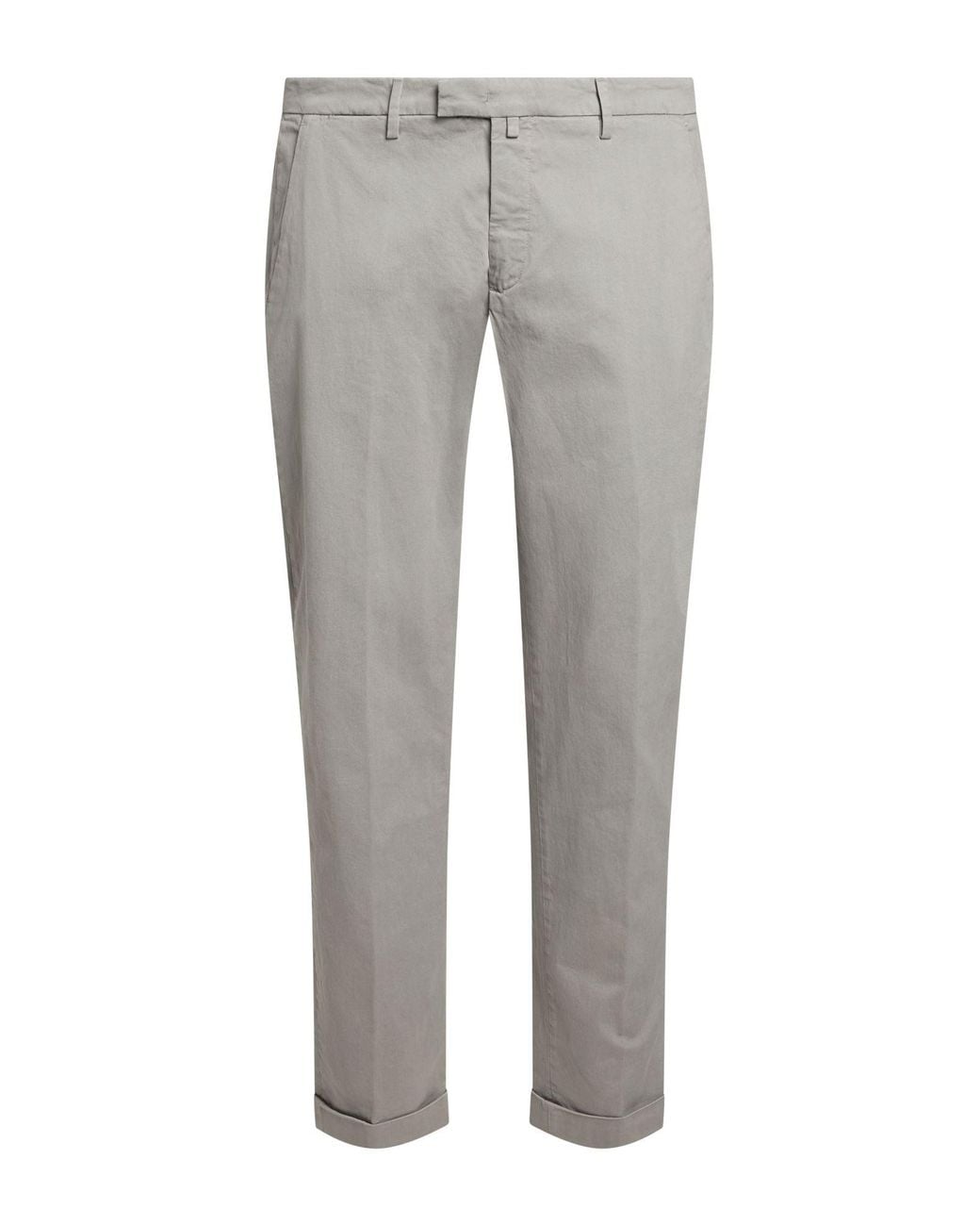 Briglia 1949 Gray Light Pants Cotton, Elastane for men