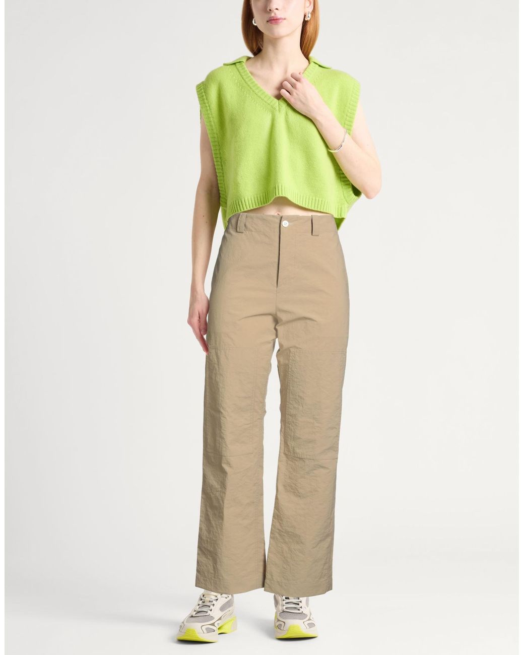 Pantalon Plan C en coloris Natural