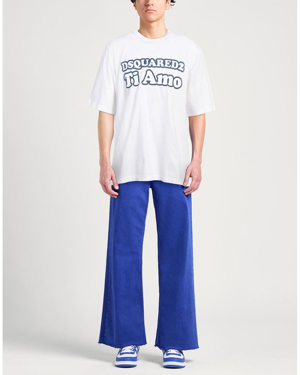 DSquared² White T-shirt for men