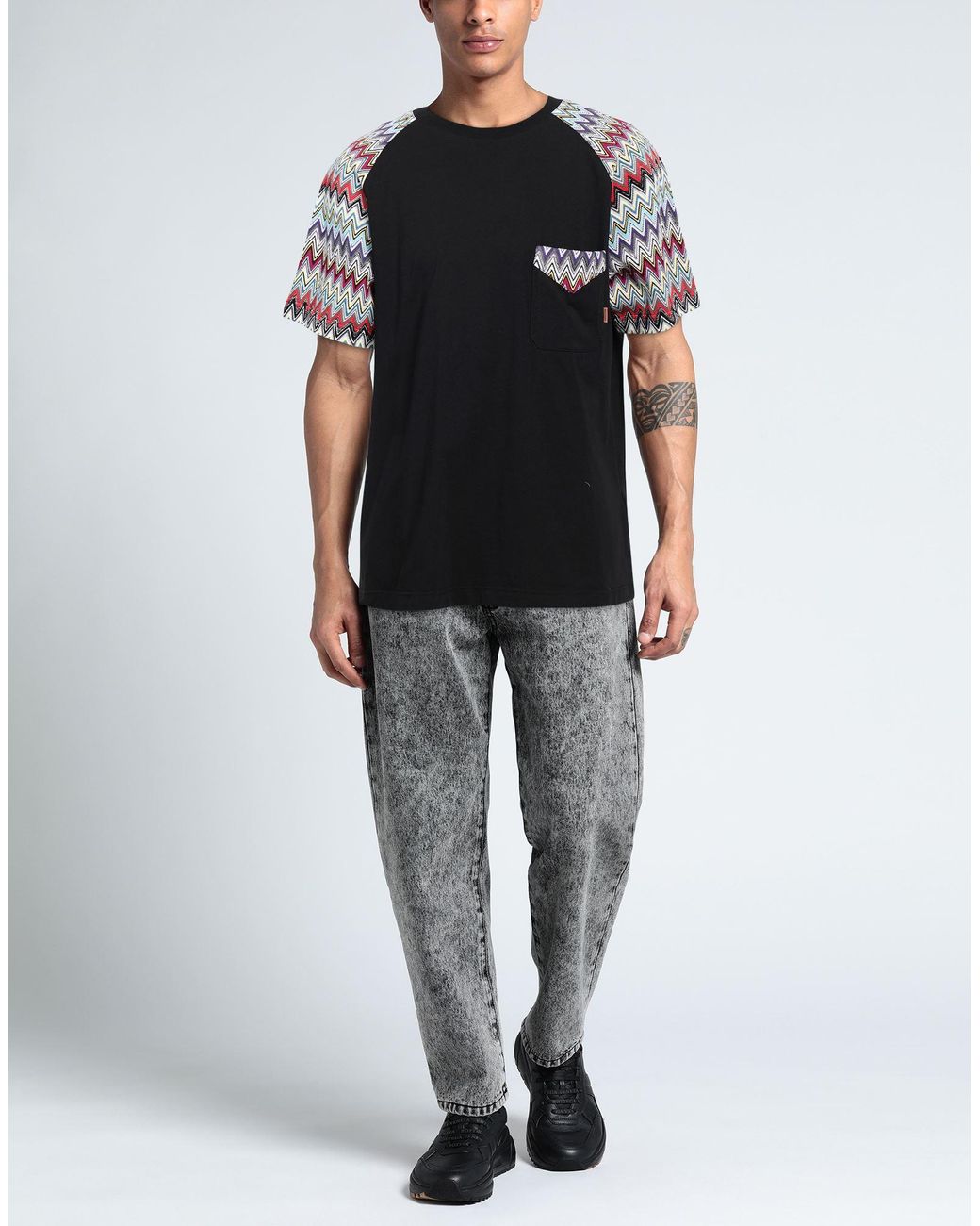 Missoni Black T-shirt for men