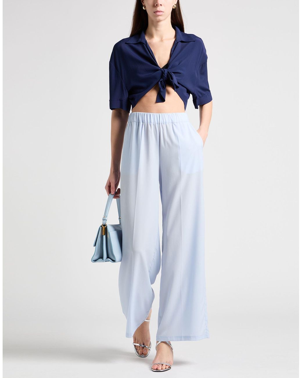 Semicouture Blue Tops