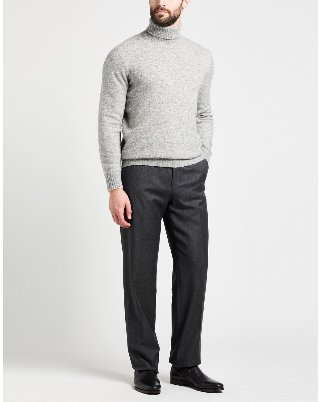 Brunello Cucinelli Gray Turtlenecks for men