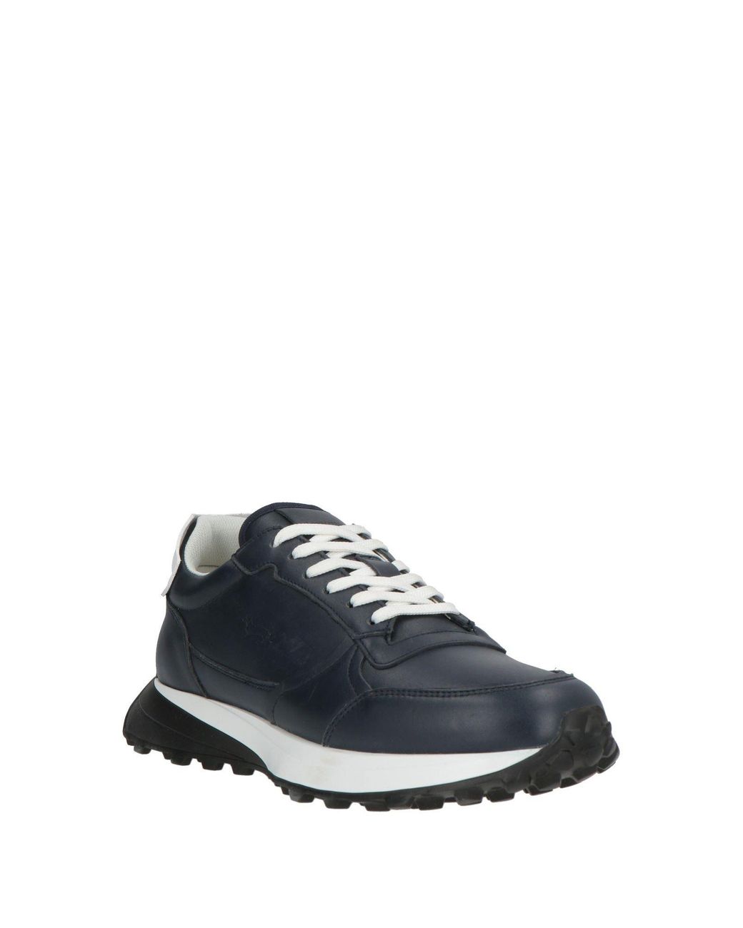 Harmont & Blaine Blue Sneakers Leather, Textile Fibers for men