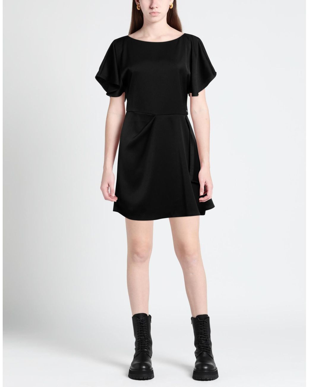 ARMANI EXCHANGE Black Mini Dress