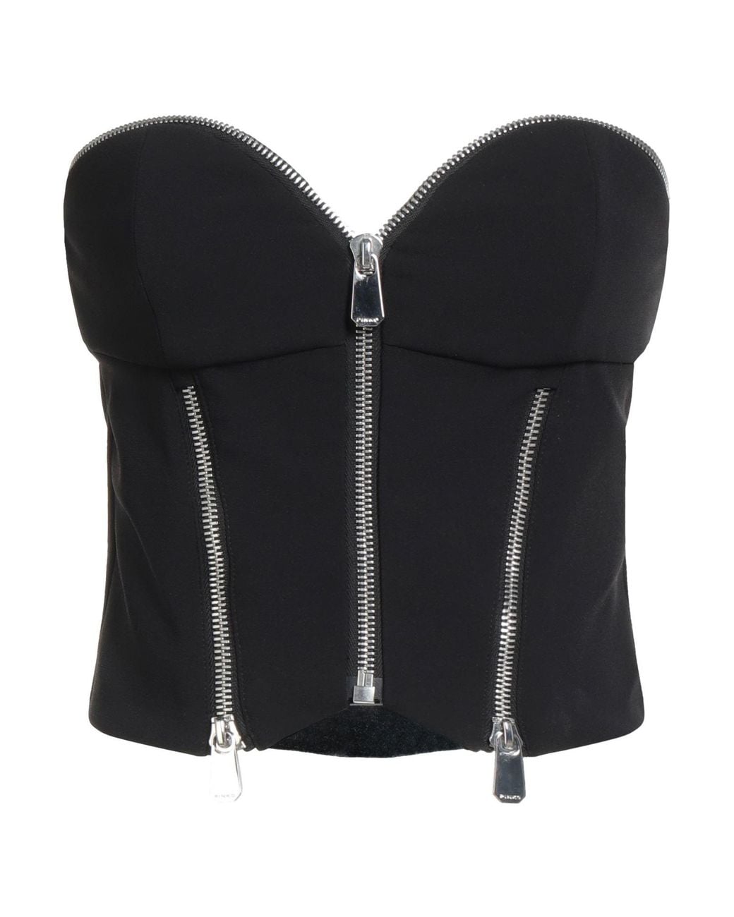 Pinko Black Top Polyester, Elastane