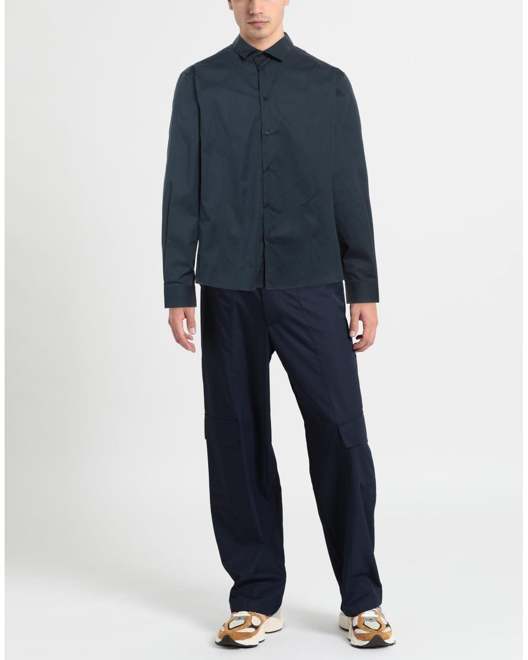 Trussardi Blue Shirt for men