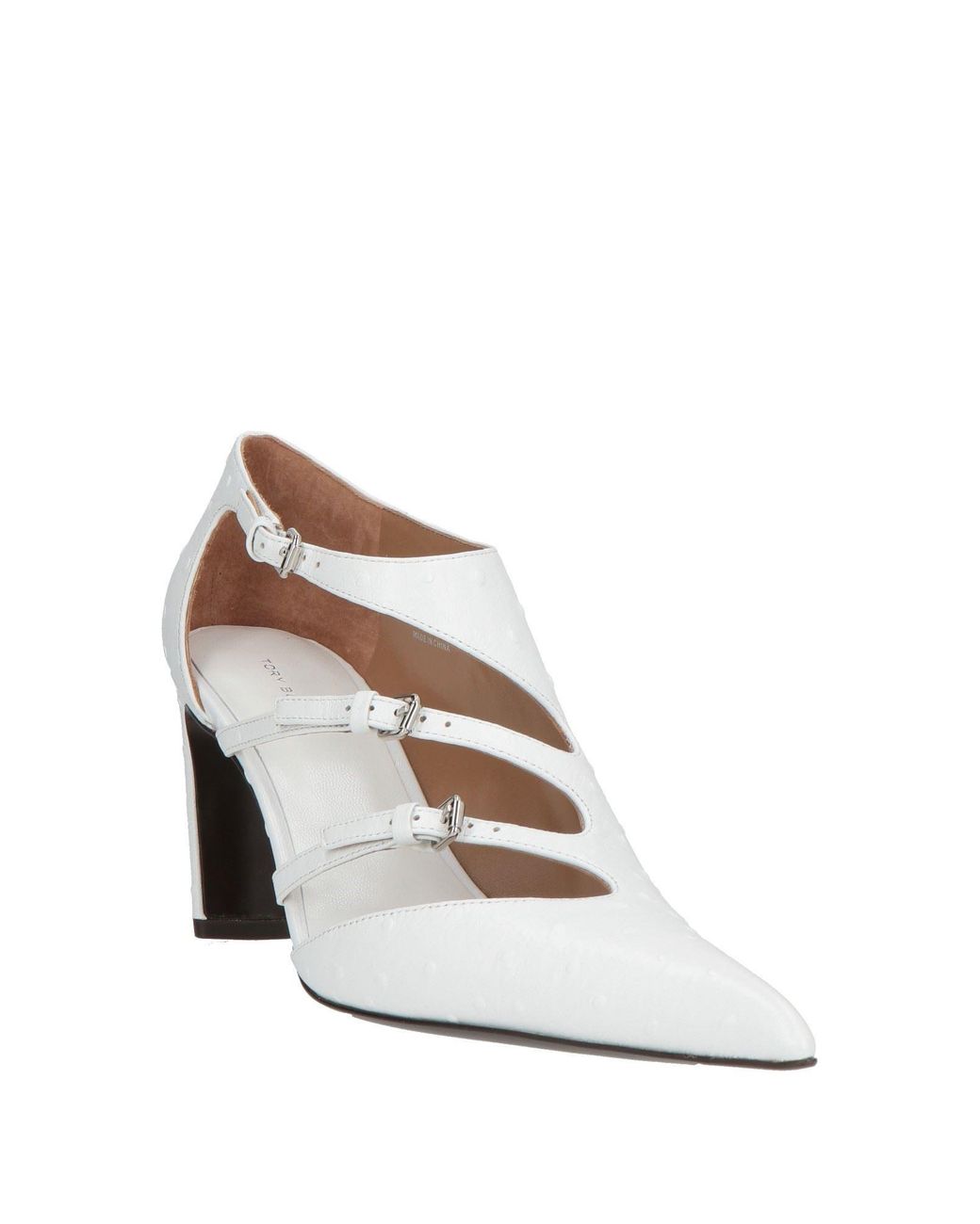 Tory Burch White Pumps