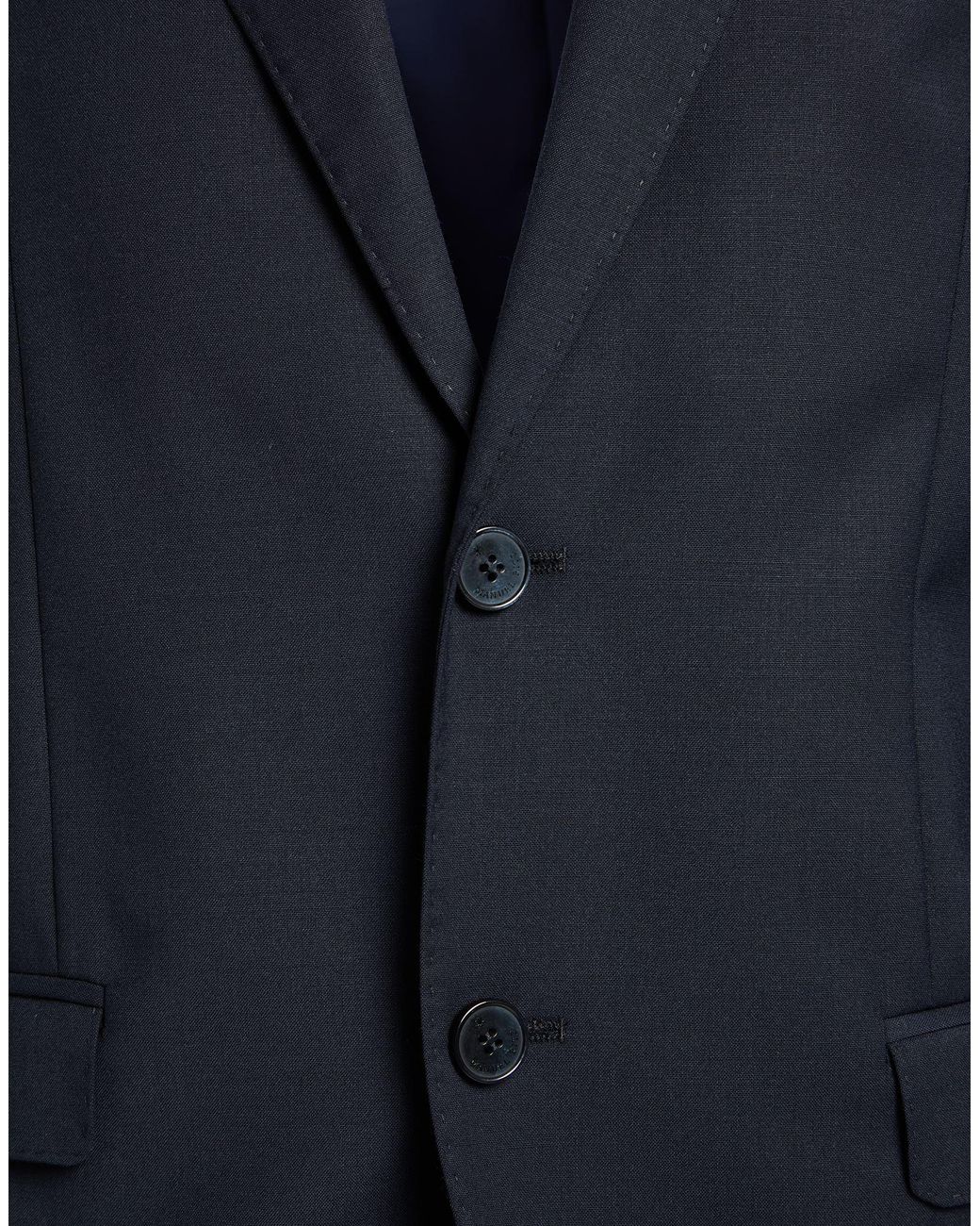Manuel Ritz Blue Suit Polyester, Wool, Elastane for men