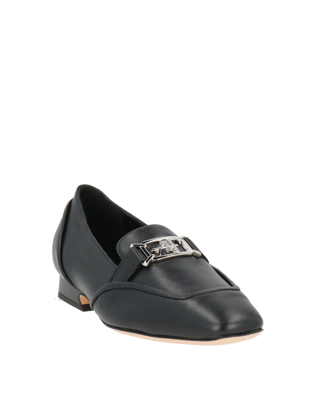 Alberta Ferretti Black Mokassin