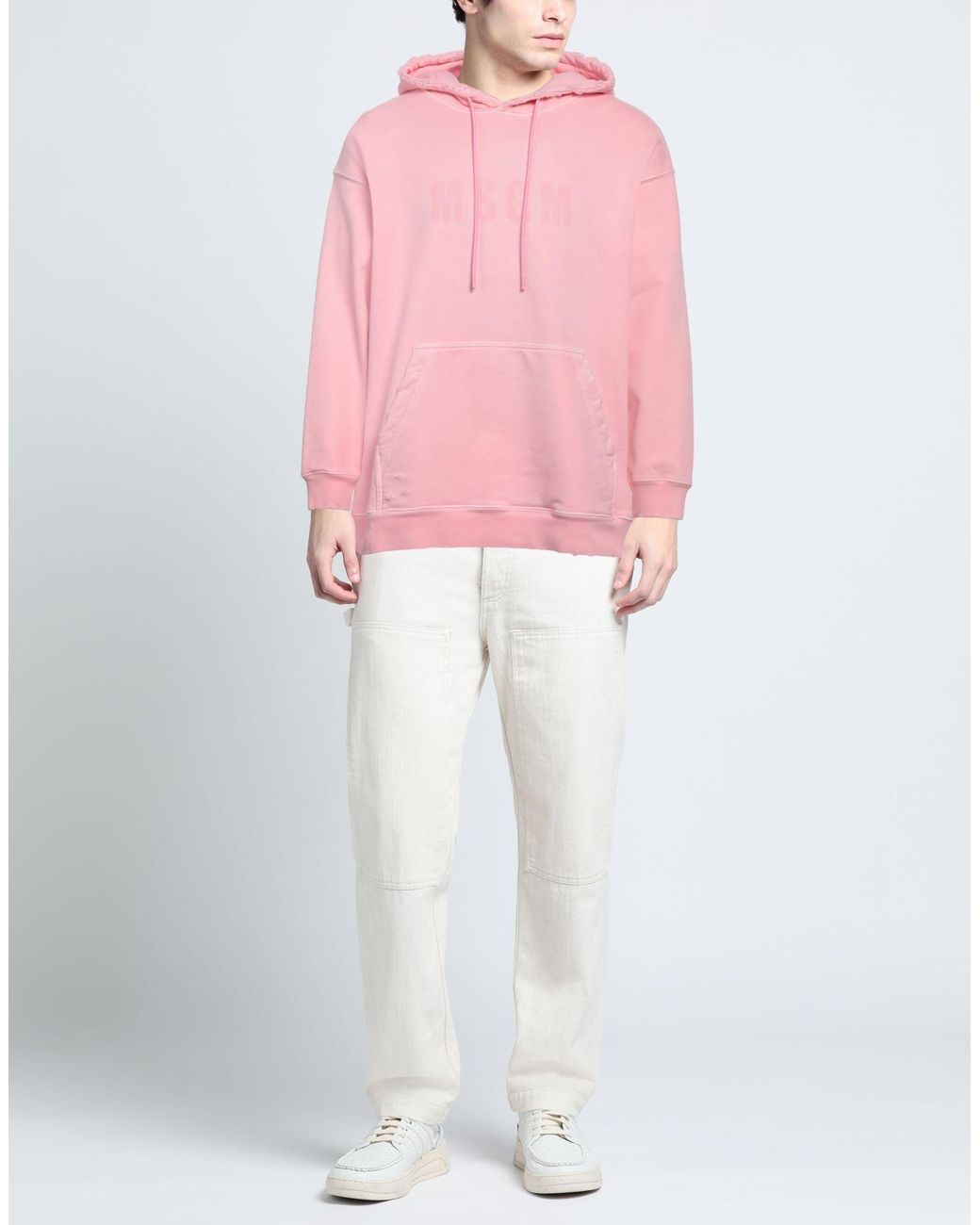 MSGM Pink Sweatshirt for men
