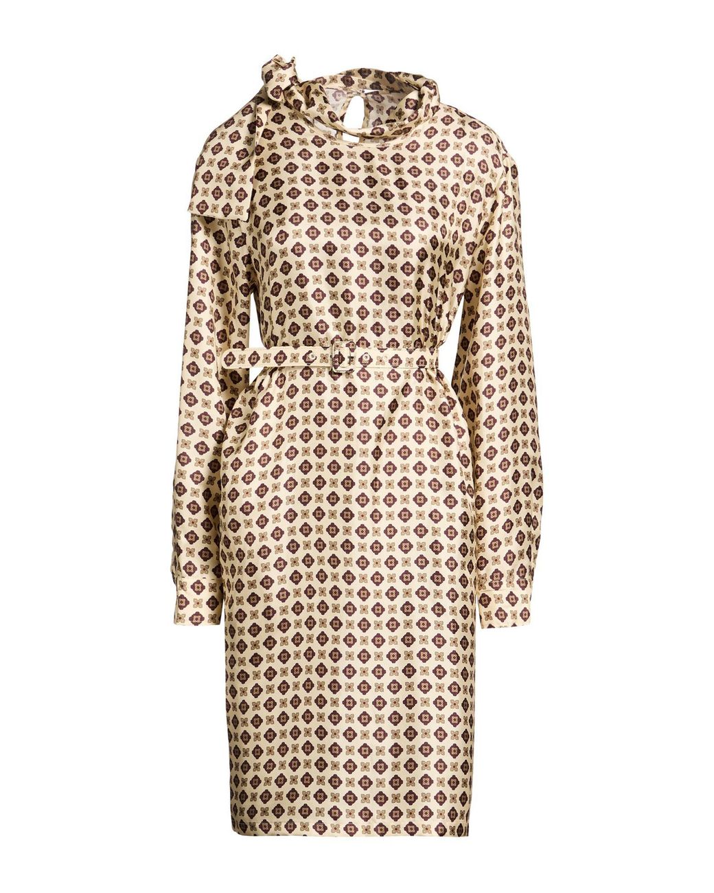 P.A.R.O.S.H. Natural P.A.R.O..H. Midi Dress