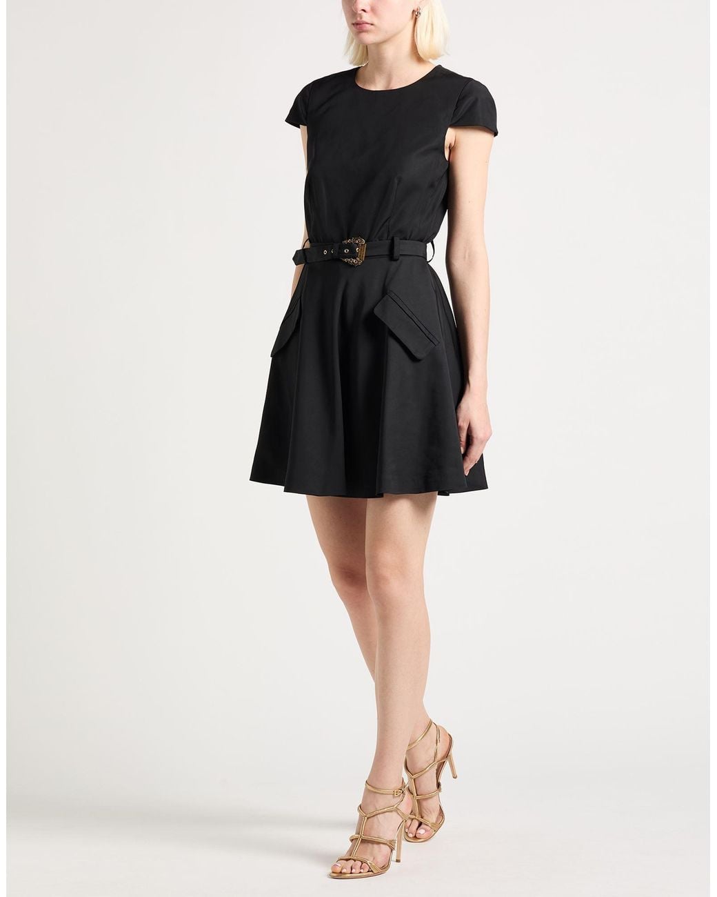 Versace Jeans Couture Black Mini Dress