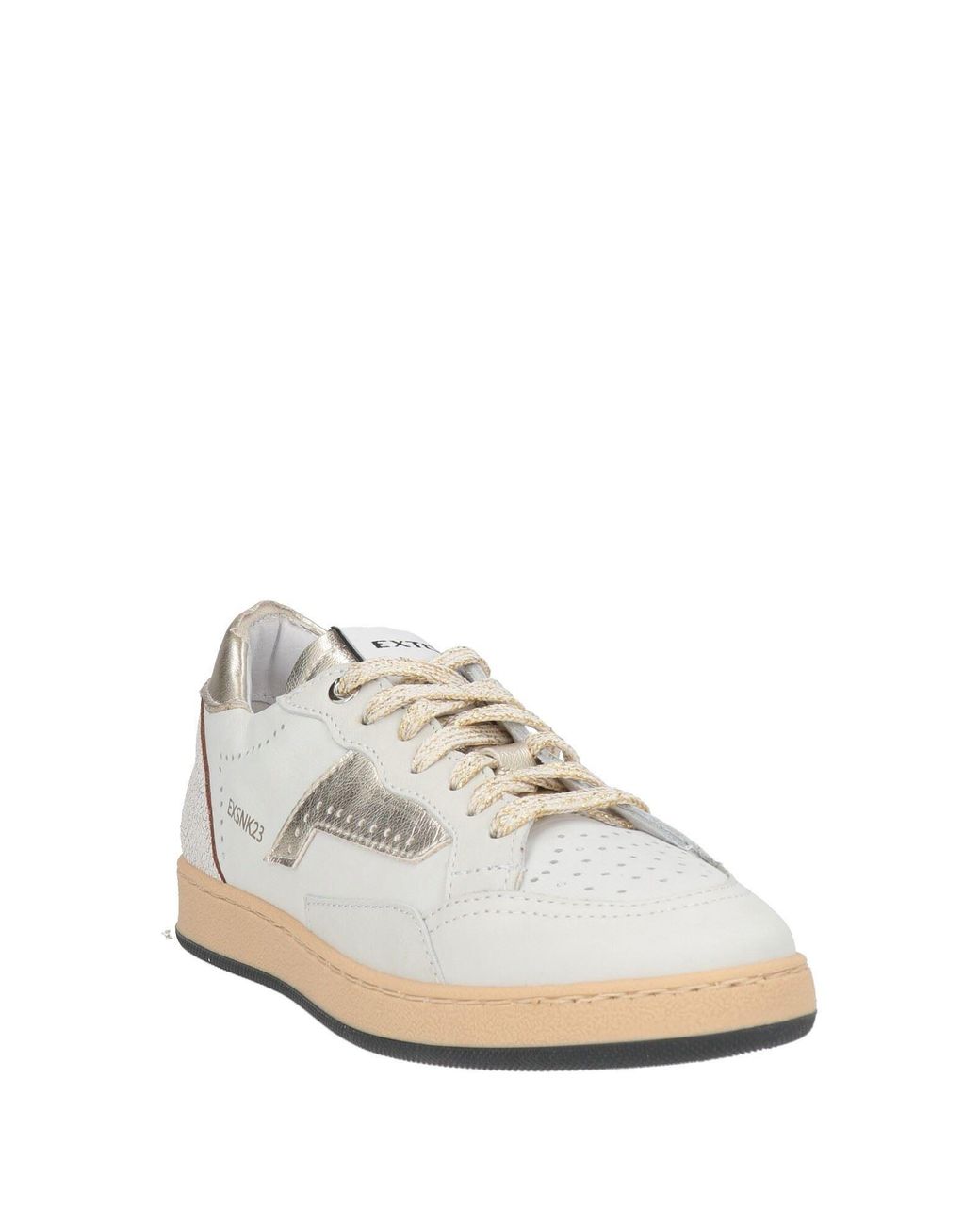 Exton White Sneakers Leather