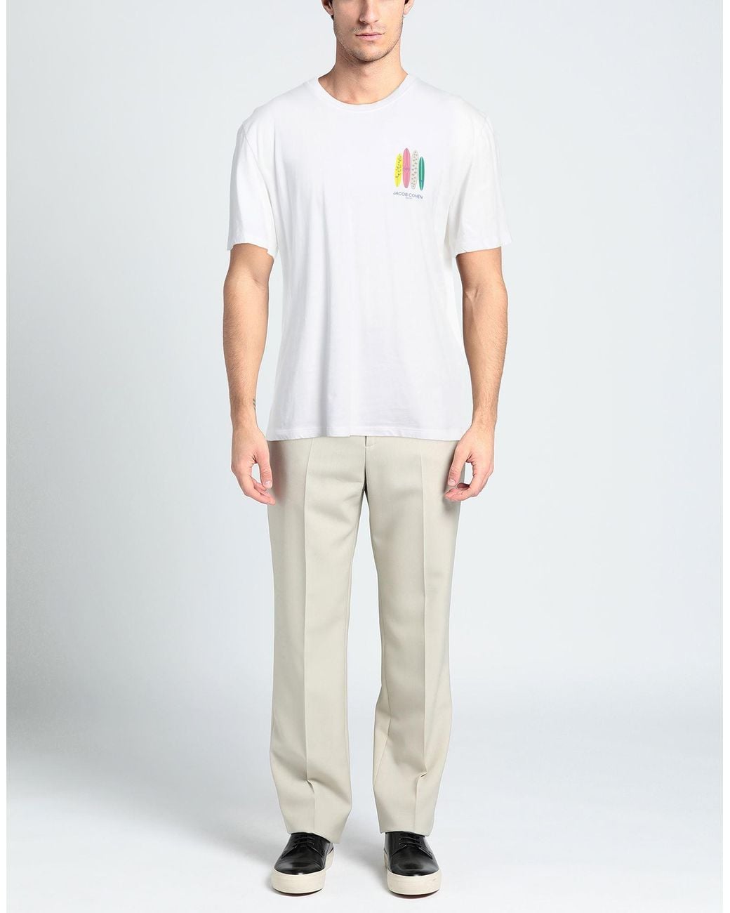 Jacob Cohen White T-Shirts for men