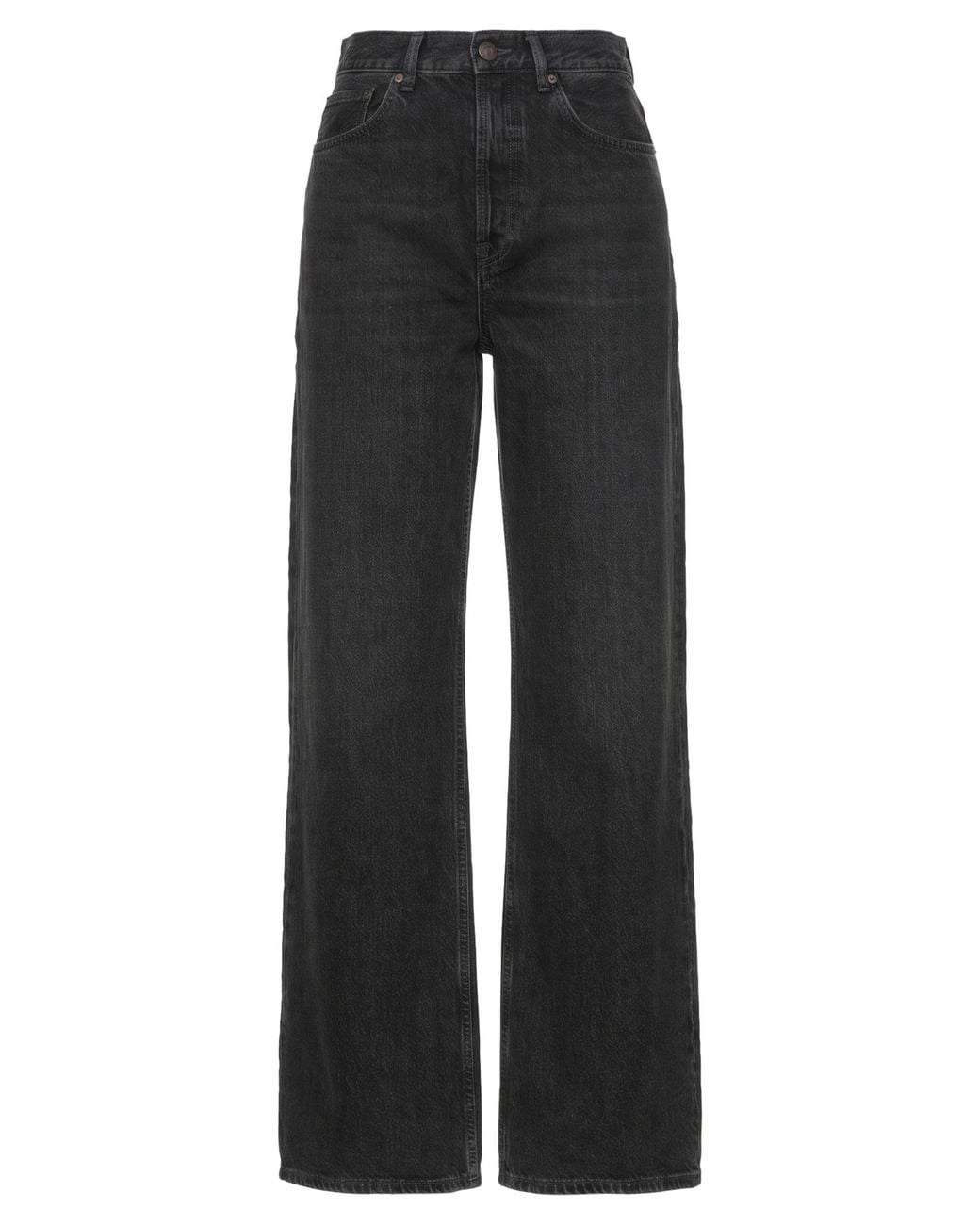 Acne Black Jeans Cotton