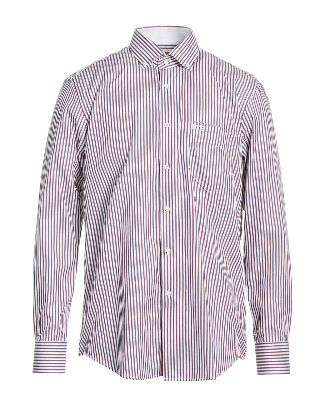 Ice Iceberg Purple Shirt Cotton for men
