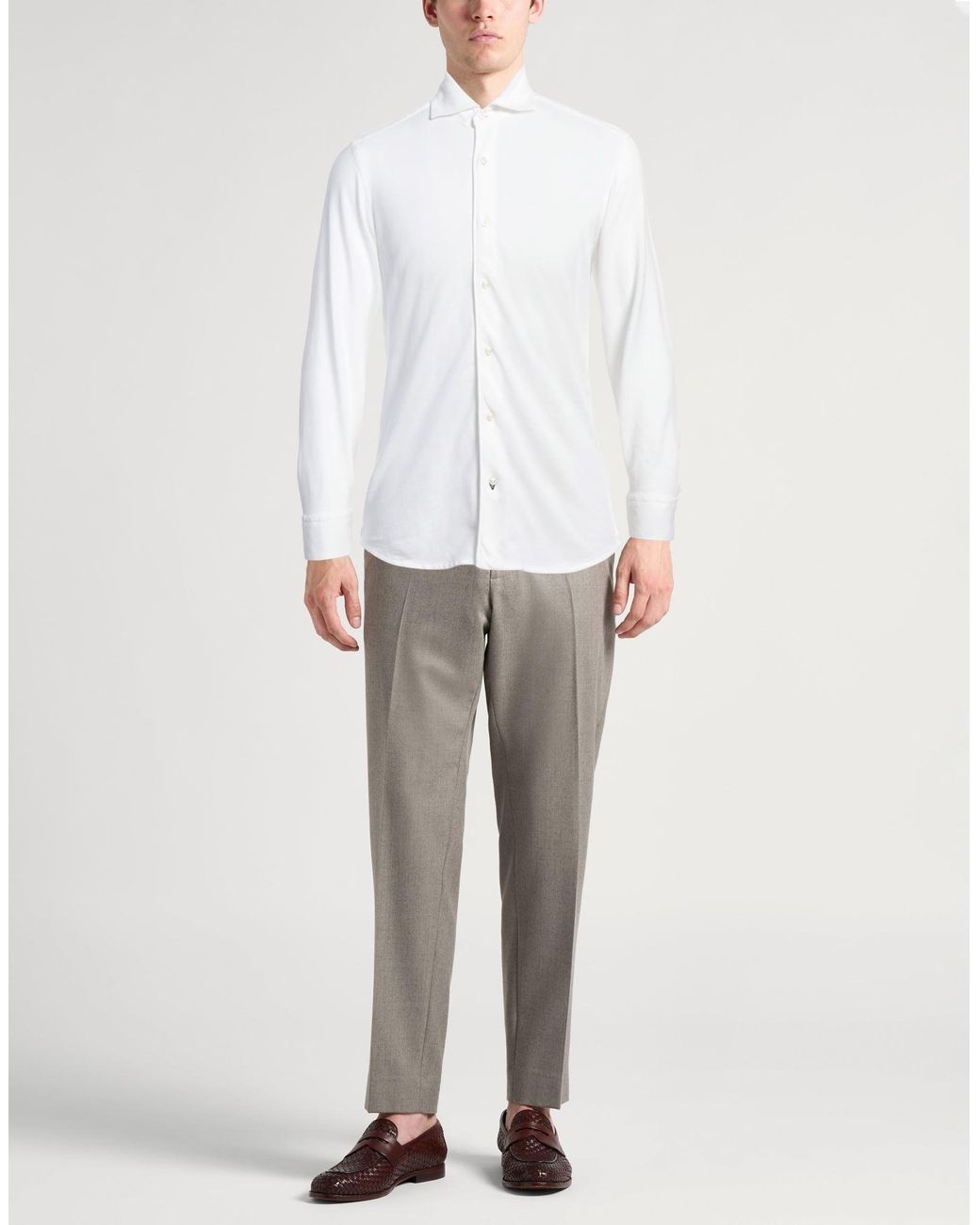 Camicia di Fay in White da Uomo