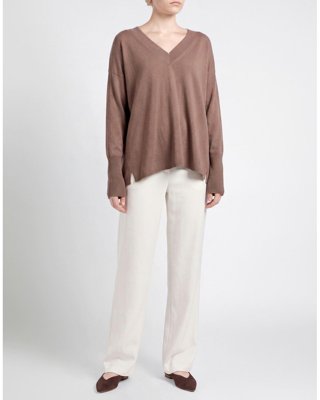 Pullover di Aragona in Brown
