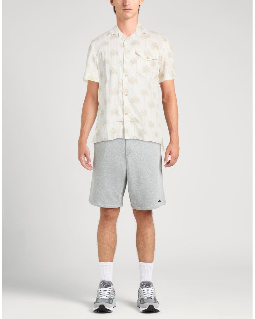 Eleventy White Platinum Shirt Cotton, Linen for men