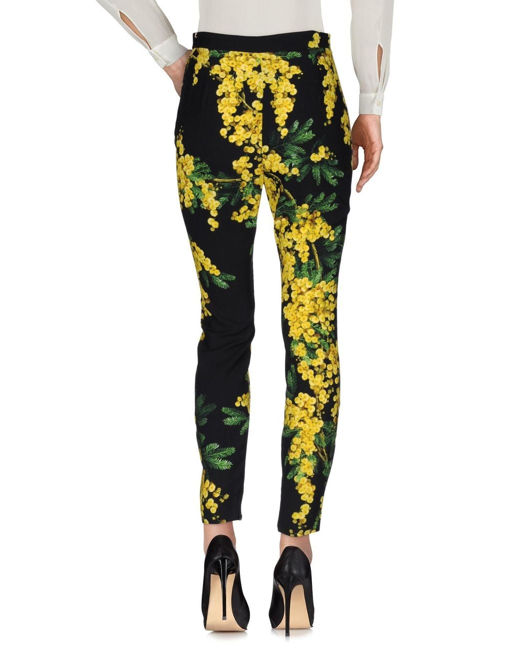 Dolce & Gabbana Yellow Trouser