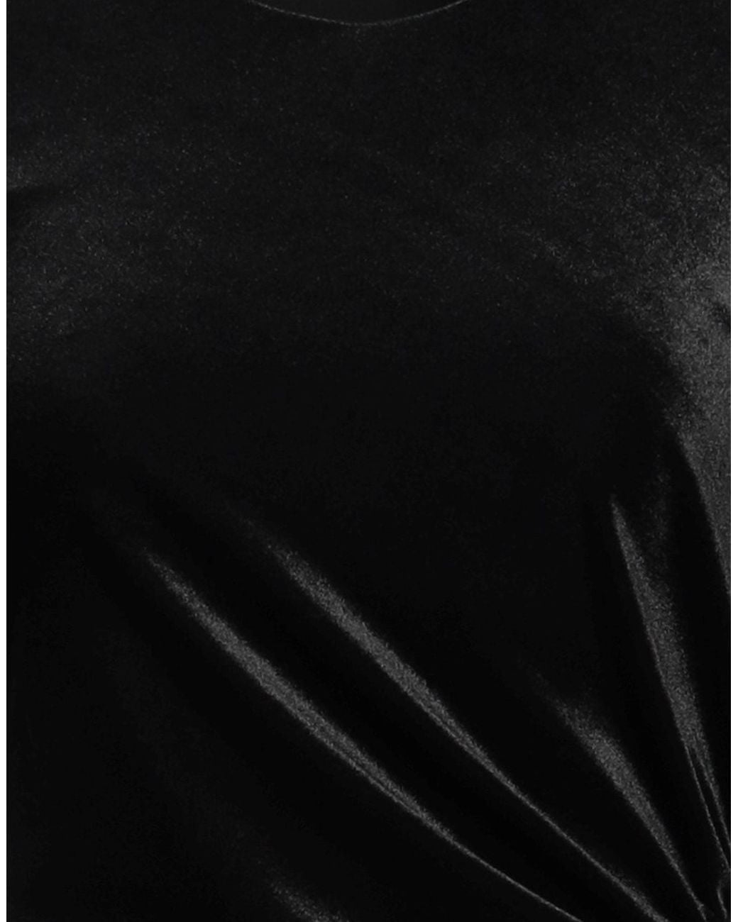 Hanita Black Midi Dress Polyester, Elastane