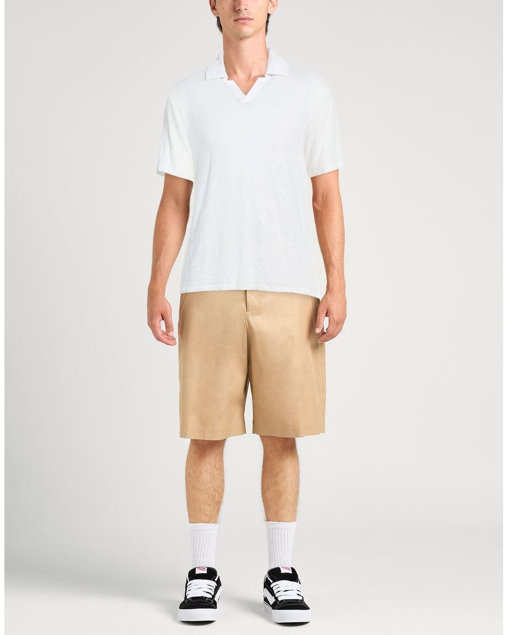 Officine Generale White Polo Shirt for men